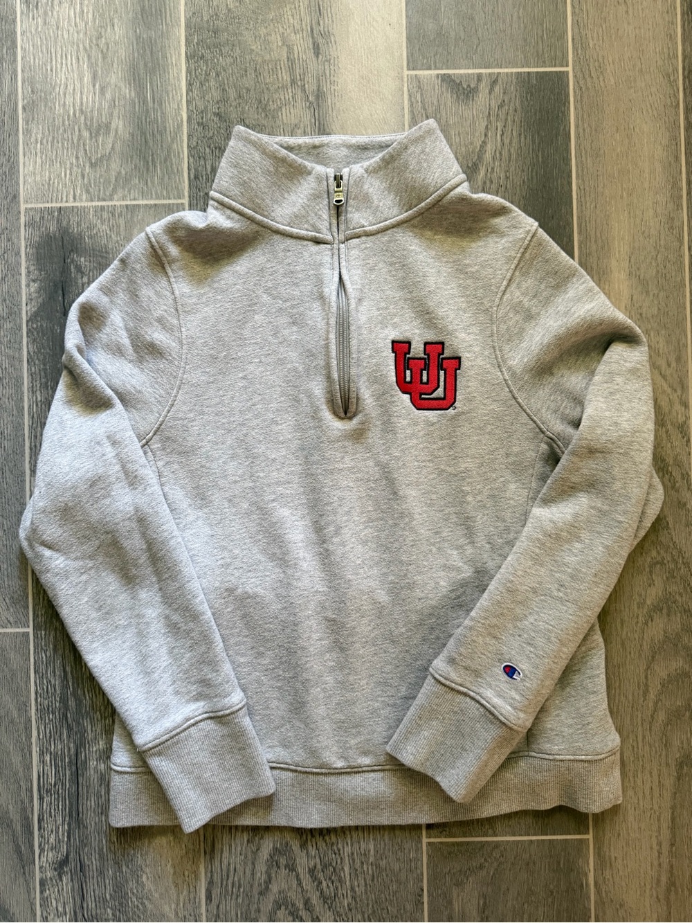University of Utah Champion Quarter-Zip Pullover Sweatshirt